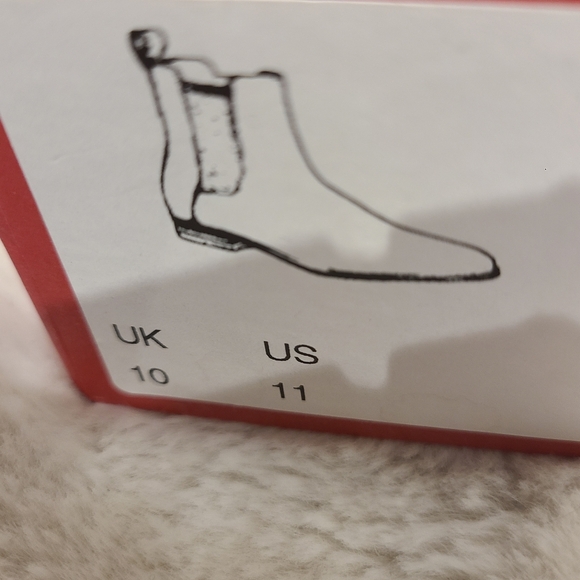 Hugo Boss Dark Blue Suede Chelsea Boots Mens Size 11 - Picture 8 of 10